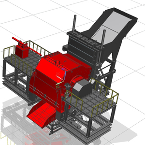 Trituradora de gran capacidad y potente molino de martillo para motor de coche de desecho y transmisión, trituradora de arranque a <span class=keywords><strong>precio</strong></span> de fábrica - Product Image 1