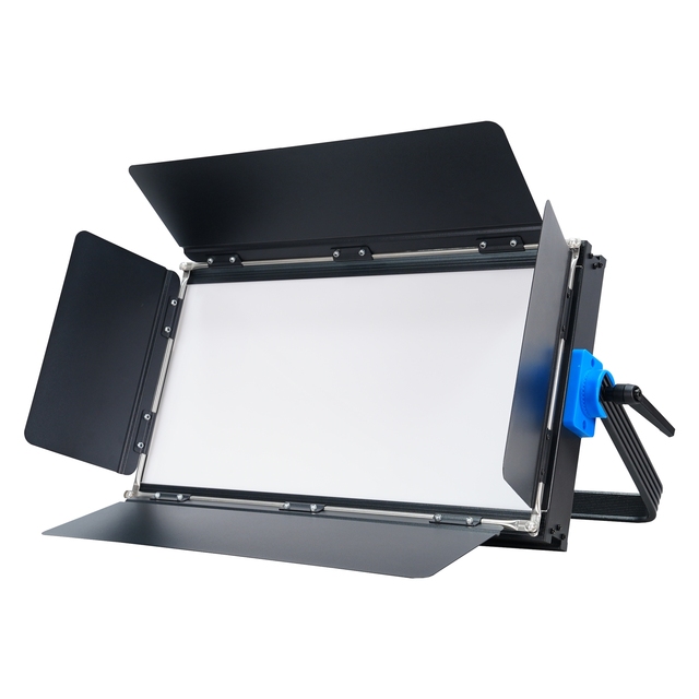 120W LED Studio Panel Fill Light 5600K Daylight High CRI Ra95 432 LEDs DMX512 Dimmable Flat Soft Light Portable Aluminium Alloy