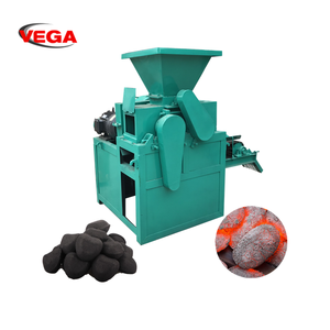 Agricultural Waste Coal <b>Powder</b> Sawdust Wood Charcoal Ball Pillow Shaped Coal Charcoal Ball Briquette Making Press Machine - Product Image 1
