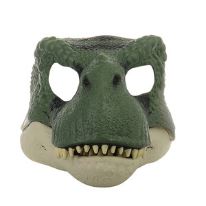 Masque d'horreur intégral en latex Dragon Dinosaure <span class=keywords><strong>Halloween</strong></span>, bouche ouverte, pour fête, cosplay, accessoires effrayants, Noël - Product Image 3