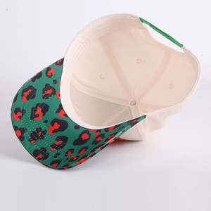 Logo de broderie 3d personnalisé d'usine Casquette de baseball design 5 panneaux imprimés à bord incurvé Fournisseur de casquette de baseball de sport Gorras - Product Image 4