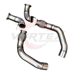 Tubería de Escape de Acero Inoxidable Vortex para BMW F90 M5 4.4T con Sistema de Tubos de Enlace Frontal de Cuatro Piezas, Unidad de Componentes Mod - Product Image 4