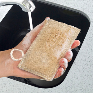 Spugna di luffa di pino fantasia organica naturale al 100% per pelli esfolianti senza Yuck - Product Image 5