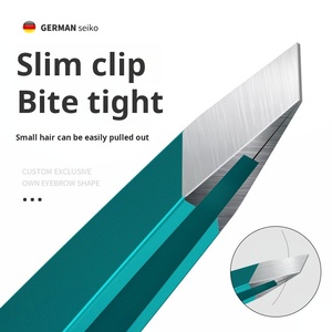 Herramientas de belleza para pestañas de alta precisión, pinzas de Punta inclinada para Barba, <span class=keywords><strong>cejas</strong></span> y espinillas, eliminación de vello, blanqueamiento, modelado de <span class=keywords><strong>cejas</strong></span> - Product Image 2