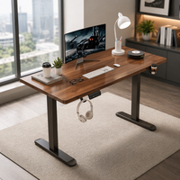 Offre Spéciale : Bureau Exécutif en Bois pour Espace de Travail Moderne, Bureau Électrique à Hauteur Réglable – Direct Usine