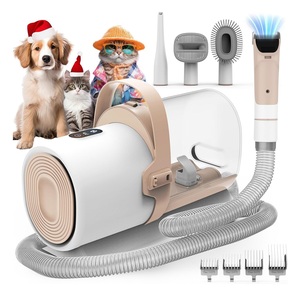 USA DDP spedizione gratuita a basso rumore 11000Pa cucciolo elettrico spazzola pettine gatto cane rimozione peli <span class=keywords><strong>Pet</strong></span> toelettatura kit aspirapolvere - Product Image 1