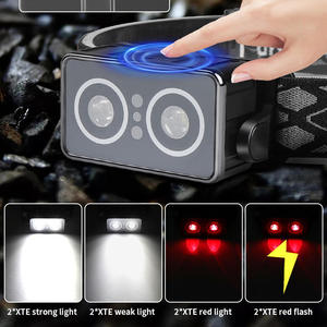 Cross-border new product LED sensor headlight built-in battery TYPE-C rechargeable 45° adjustable work <b>light</b> - Product Image 6