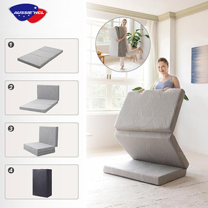 Cao Cấp Bán Buôn Giường Có Thể Gập Lại Nệm Đồ Nội Thất Nhà Trong Một Hộp Đôi Vua Kích Thước Duy Nhất Latex Gel Bộ Nhớ Bọt Nệm Tooper - Product Image 4