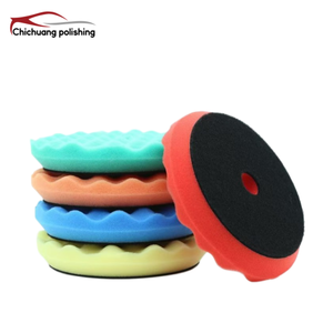 <span class=keywords><strong>Tampon</strong></span> de polissage pour voiture, 5 et 6 pouces, résistant à la chaleur, produits de nettoyage automobile certifiés CE, prix de gros compétitif - Product Image 1