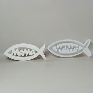 โมเดลซิลิโคนสำหรับตกแต่งเค้ก S1543เครื่องประดับทำจากเรซินรูปปลาเป็นมิตรต่อสิ่งแวดล้อมทำด้วยมือ - Product Image 2