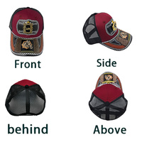 Gorra Snapback Unisex Personalizada con Logo Metálico 3D de Herradura, Impresión Serigráfica, de Jersey, Lona, Mezclilla, Malla, Estilo Western Étnico y a la Moda