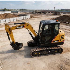 Used SANY SY60C Crawler Excavator, Good Condition, Original Parts, No Accidents, No Refurbishment, Low Hours,Cost-effective - Product Image 1