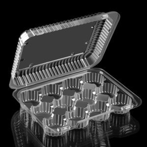 Envase de plástico PET desechable para panadería, taza, pasteles, venta al por mayor de fabricante de fábrica - Product Image 1