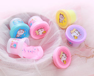 Easy <span class=keywords><strong>2022</strong></span> — 6 paquets de 9 pots de beurre, pelucheux et ample, avec couvercles de 4 couleurs scellés et feuille de PVC, nouveau produit - Product Image 2