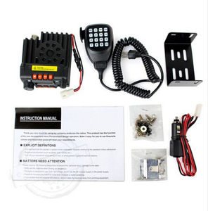 Radio mobile longue portée 30 <span class=keywords><strong>km</strong></span>, station de base radio automobile, radio DMR double bande, <span class=keywords><strong>talkie</strong></span>-<span class=keywords><strong>walkie</strong></span> monté sur véhicule, émetteur-récepteur - Product Image 5