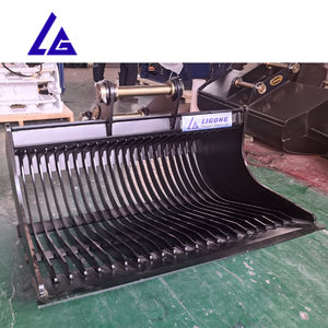 Cucharón de cribado para excavadora de múltiples anchos 600/800/1000/1200mm, cucharón cribador esquelético de larga duración con tamaño de malla personalizado - Product Image 3