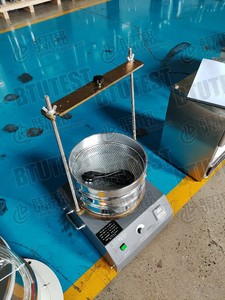 Machine d'essai automatique de <span class=keywords><strong>vibration</strong></span> de secoueur de tamis en acier 220V norme ASTM pour le laboratoire d'agrégats de roche de sol garantie de 1 an - Product Image 5