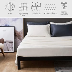 Mùa Đông Ấm Áp Và Ấm Cúng Sang Trọng Tấm Ga Giường Đặt Túi Sâu 100% Bông Nặng <span class=keywords><strong>Flannel</strong></span> Nữ Hoàng/Vua Kích Thước Thêm Mềm 4-Mảnh Thiết Lập - Product Image 2