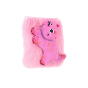 Portafoglio tascabile quadrato per gattini 12x10 cm in pelliccia sintetica con portachiavi per donne e ragazze - Product Image 1