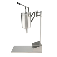 Nouveau Distributeur Professionnel de Pâte à Gaufres 5L Manuel en Acier Inoxydable, Machine Commerciale pour la Distribution de Pâte à Crêpes et la Portionnement de Pâte