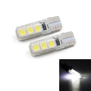 Luces LED para Automóvil, Decodificador CANBUS T10 5050 6SMD, Luces de Estacionamiento, Bombillas de Silicona W5W - Product Image 3