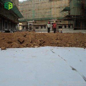 Géotextile en filament PET 180-550g/ ㎡   Haute stabilité pour <span class=keywords><strong>voie</strong></span> ferrée sans ballast à grande vitesse ISO9001/14001 - Product Image 2