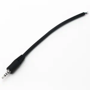 Audio Cable Wire Hot Selling 2.5mm 3.5mm 5 Wire 3 Pole 4 Pole 2.5mm Stereo Audio Adapter Cable/