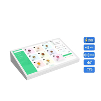 New 10.1inch Desktop Android POS Tablet Pc Touch Screen Rockchip Quad Octa Core Wi-Fi POE NFC RJ45 Business Office Hotel Kiosk
