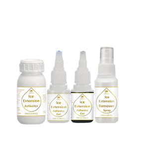 Dailmail Fabrikpreis Eis-Haarverlängerungs-Klebegel mit Aktivator Kalt-Bau-Kit Verbundmaterial Kleberentferner - Product Image 1