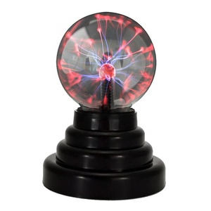 Lava Lamp Artibetter Lampe Plasma 6 Pouces - Boule éclair Tactile - Décoration Fête Noël - 220V Objet Decoratif Lumineux