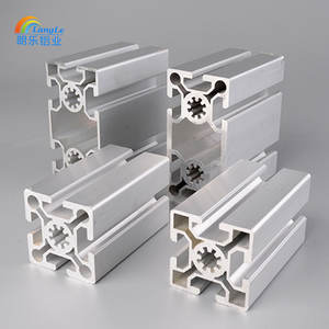 Extrusion de haute précision personnalisée 4040 4080 profilés en <span class=keywords><strong>aluminium</strong></span> produits industriels coupe soudage métrique 40x40mm alliage anodisé - Product Image 3