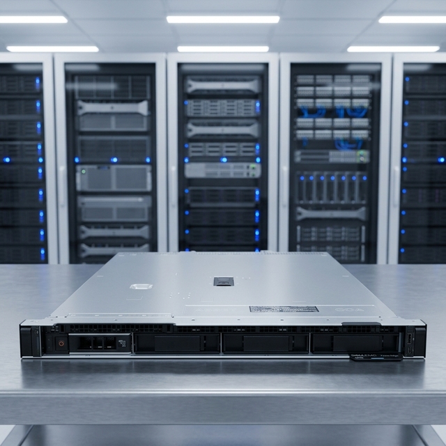 Affordable R350 Rack Server Single-socket 1U Designed for Small to Mid-sized Businesses
