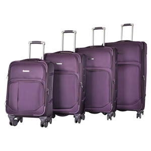 <span class=keywords><strong>Valise</strong></span> de voyage en nylon <span class=keywords><strong>souple</strong></span>, <span class=keywords><strong>lot</strong></span> de 4 pièces, <span class=keywords><strong>valise</strong></span> de voyage à 4 roues, sacs à bagages, chariot, vente en gros - Product Image 5