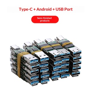 Venta al por Mayor de Fábrica, Memoria USB Tipo C de Gel Negro, Interfaz USB 2.0/3.0, Metálica, 16GB/32GB/64GB, Chip <span class=keywords><strong>SKW</strong></span> 2.0-MUDP, 1 Año de Garantía - Product Image 1
