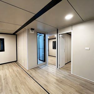 40 Ft 20Ft Portable Expandable Container <b>House</b> 2 Bedroom Luxury Prefabricated Villa Granny Flat 40Ft Prefab Mobile Home - Product Image 4