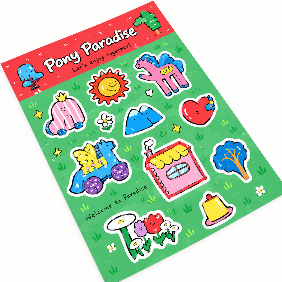 Custom Sparkle Starry Lamination Film Any Shape Cartoon Colorful ...