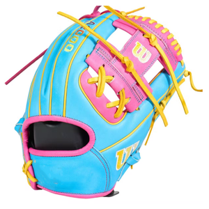 Guante de Béisbol Profesional para Infield de 11.5 Pulgadas, Personalizado, de Cuero Kip Japonés, para Mano Izquierda - Product Image 4