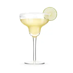 2023 Hot Sale 9oz Clear Lead Free Crystal Wedding party Barware Margarita Glass