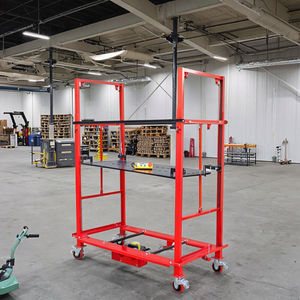 Elevador dobrável automático do andaime do aço Plataforma elétrica do andaime Tabela elétrica portátil do andaime - Product Image 6