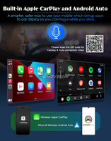 Stocks UE ES8814C 7 pouces Octa Core Android 14 4G WiFi DSP Lecteur DVD de voiture Navigation Autoradio pour Porsche Cayenne GPS de voiture Stéréo