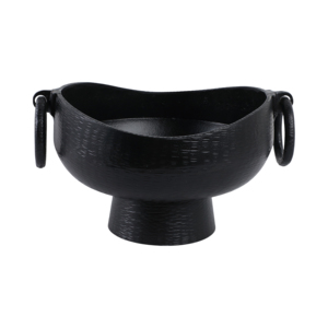 Ciotola Decorativa Moderna in Metallo, Centrotavola Contemporaneo per Tavolino da Caffè - Product Image 4