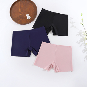 Biancheria intima da donna all'ingrosso mutandine di sicurezza pantaloncini da ragazzo slip di seta di ghiaccio femminile senza cuciture mutandine da donna Boxer - Product Image 3