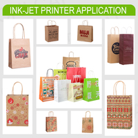 Impresora de Inyección de Tinta CMYK de Alta Velocidad, Formato de 60 cm, Portátil, para Cajas de Pizza, Tazas de Café, Bolsas de Papel, Máquina de Impresión Digital