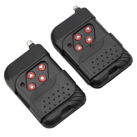 Interrupteurs de télécommande intelligents clonables 433 MHz ultra-puissants, portée de 100 m, indice de protection IP33 pour volets roulants électriques et portes de garage