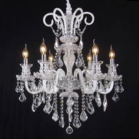 Lustre moderne de luxe en cristal K9, luminaires suspendus pour hôtel, chambre à coucher, salon, éclairage intérieur