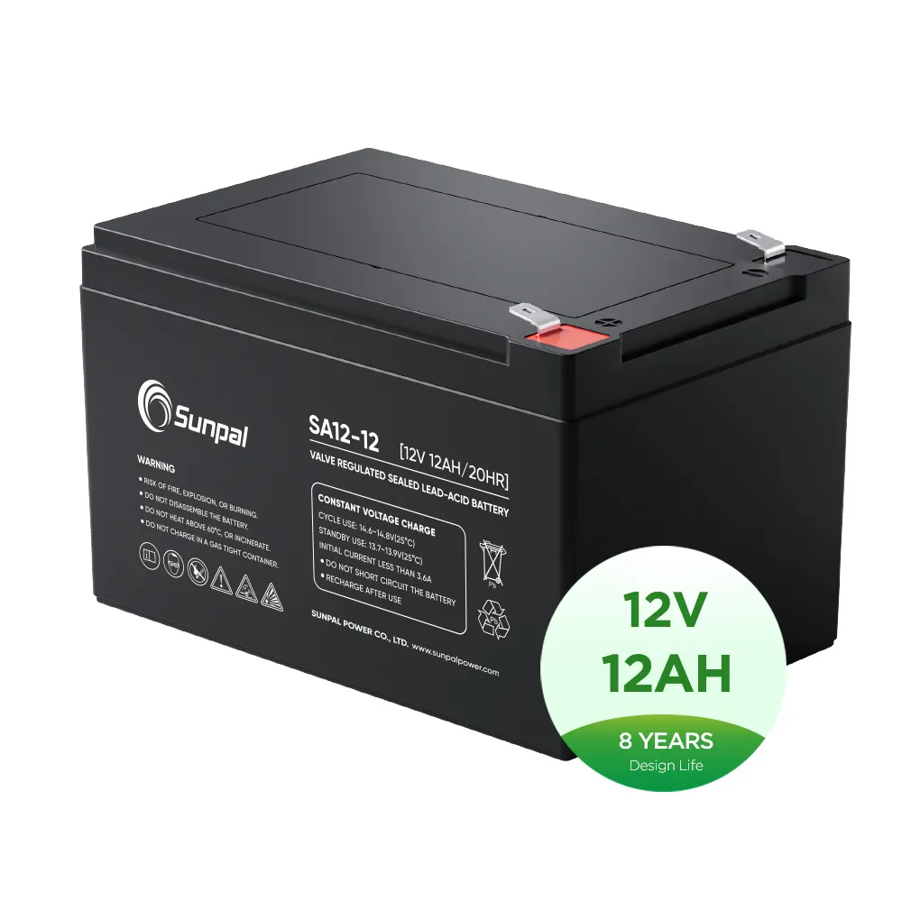 Batterie al piombo di alta qualità Ritar Power 12V 5Ah 12Ah 12 Amp 20Hr