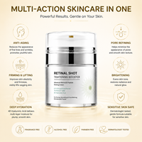 Crème Visage Anti-Âge Raffermissante et Minimisatrice de Pores Matryxyl Retinal Shot : Atténue Rides et Ridules, Booster de Soin Cutané