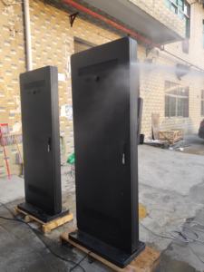 VISIGN 43 55 65 75 pollici esterno IP65 <span class=keywords><strong>monitor</strong></span> <span class=keywords><strong>digital</strong></span> <span class=keywords><strong>signage</strong></span> 2500 3000nits display verticale attrezzature pubblicitarie totem - Product Image 4