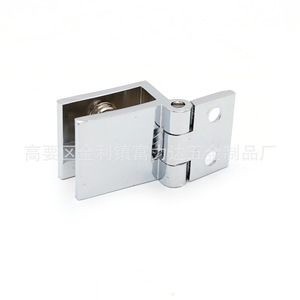 Bisagra para Muebles de Acero Inoxidable F-2026A, Montaje en Superficie con Acabado Espejo, Diseño Moderno - Product Image 4