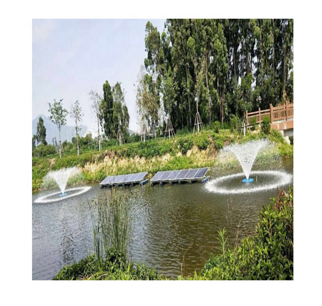 1hp Solar Pump Aerator Eco-Friendly Lake and Pond Aeration